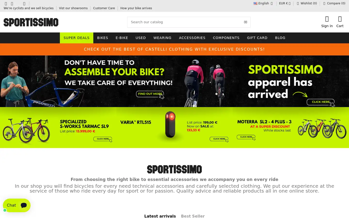 Screenshot of sportmo.shop