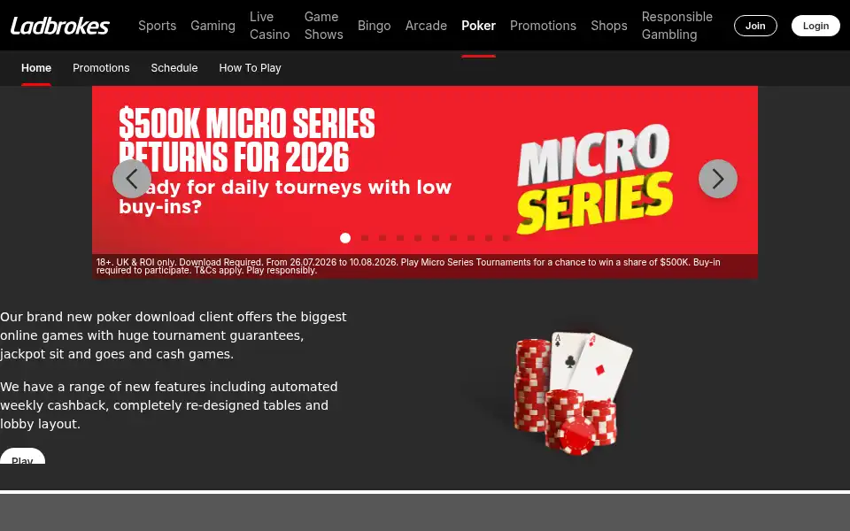 Screenshot of sports.ladbrokes.com