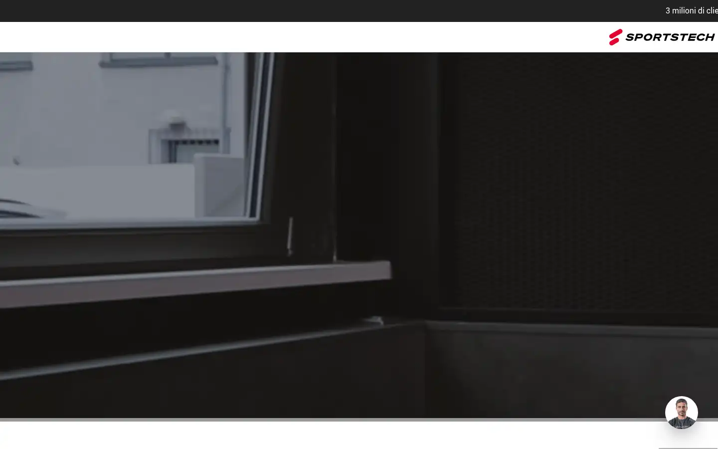 Screenshot of sports-tech.it