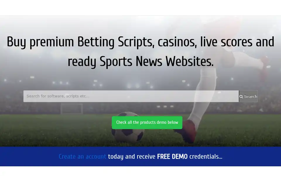 Screenshot of sportscaff.com