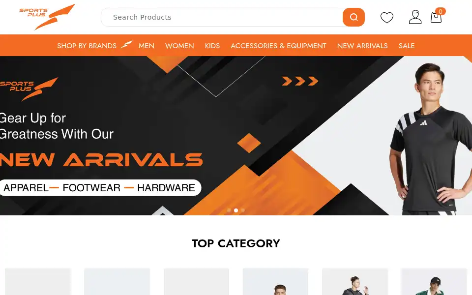 Screenshot of sportsplus.pk