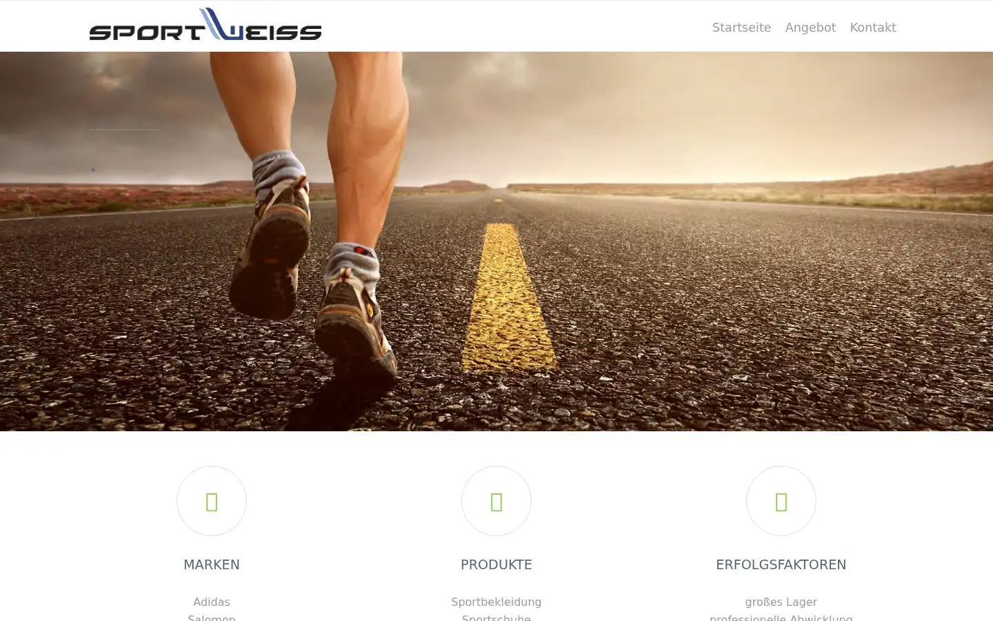 Screenshot of sporttanjaweiss.de