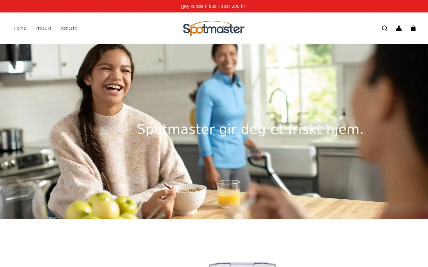 Screenshot of spotmasternorge.com