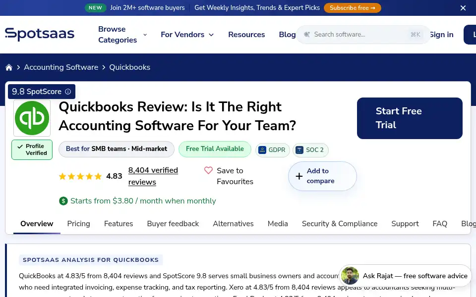 Screenshot of spotsaas.com