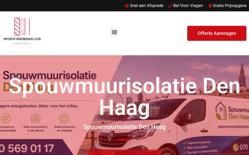 Screenshot of spouwmuurisolatiedenhaag.com
