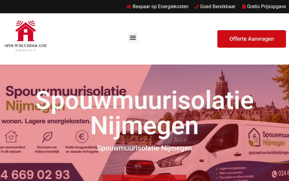 Screenshot of spouwmuurisolatienijmegen.com