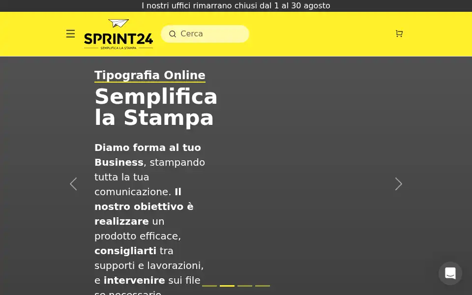Screenshot of sprint24.com