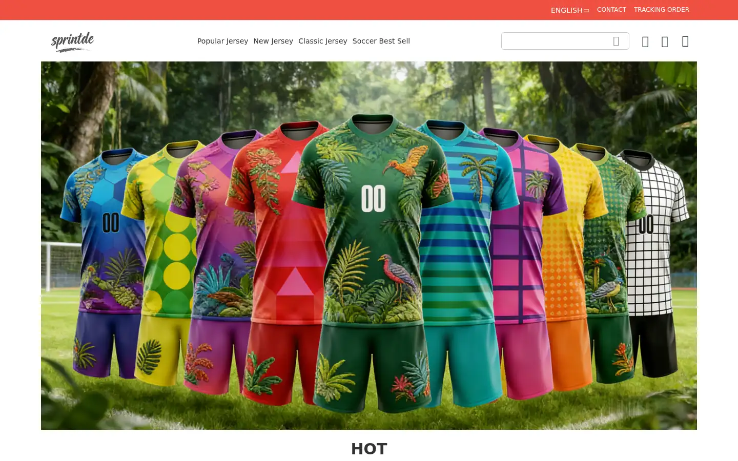 Screenshot of sprintde.com