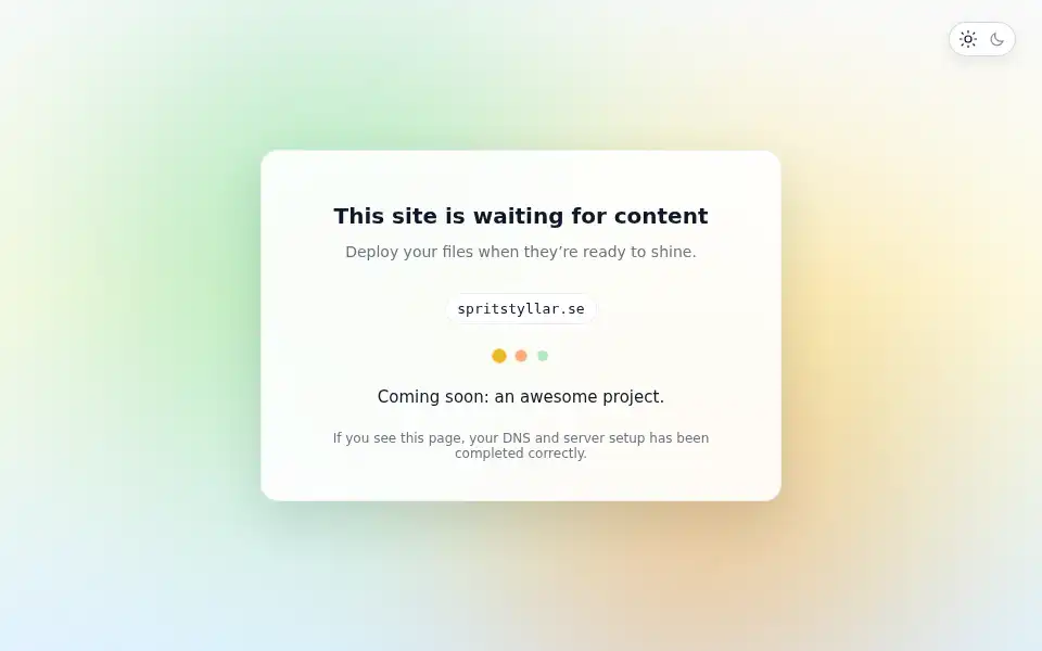 Screenshot of spritstyllar.se