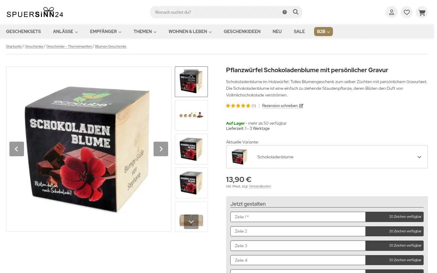Screenshot of spuersinn24.de