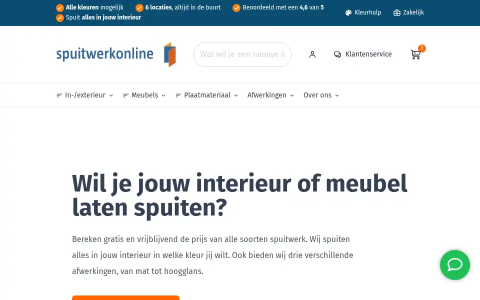 Screenshot of spuitwerkonline.nl
