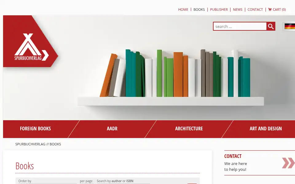 Screenshot of spurbuch.de