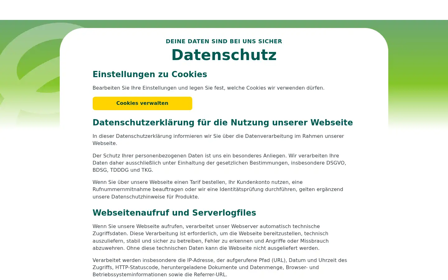 Screenshot of spusu.de
