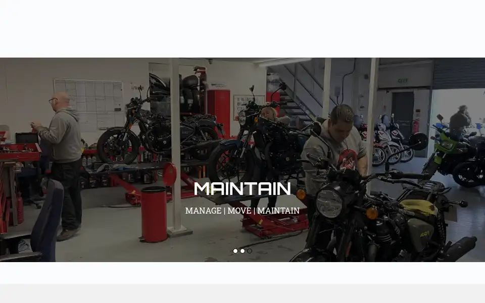 Screenshot of spydermotorcycles.co.uk