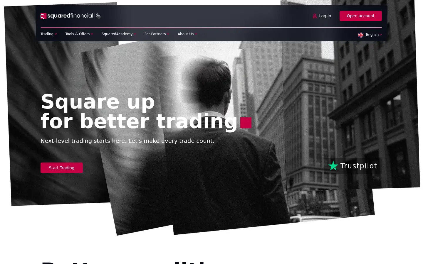 Screenshot of sqfin.com