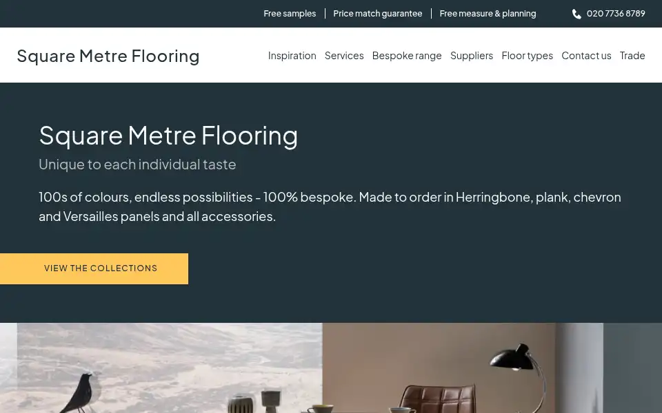 Screenshot of sqmflooring.co.uk