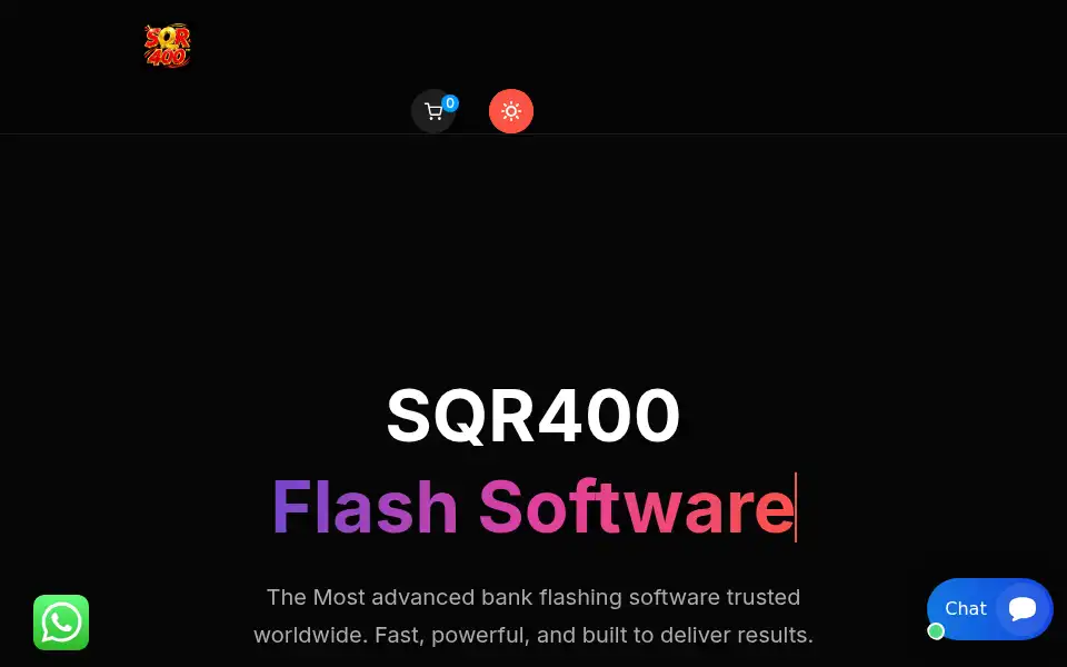 Screenshot of sqr400download.com