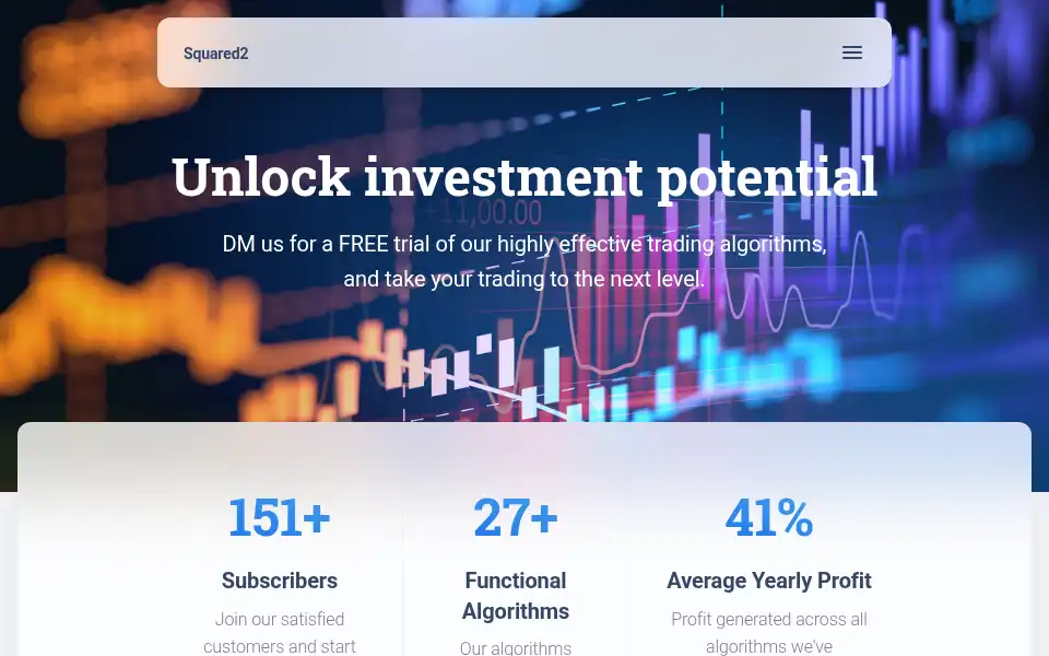 Screenshot of squared2.io