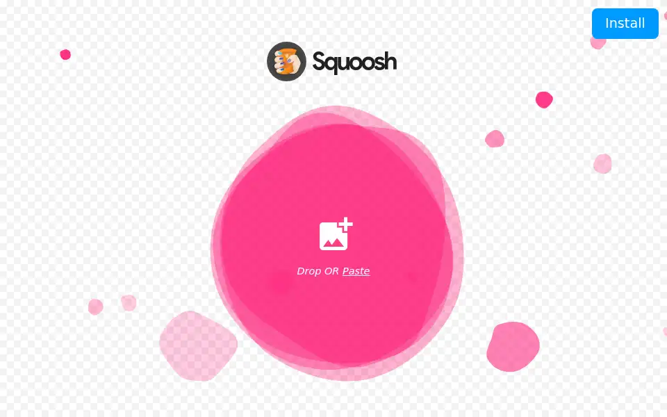 Screenshot of squoosh.app