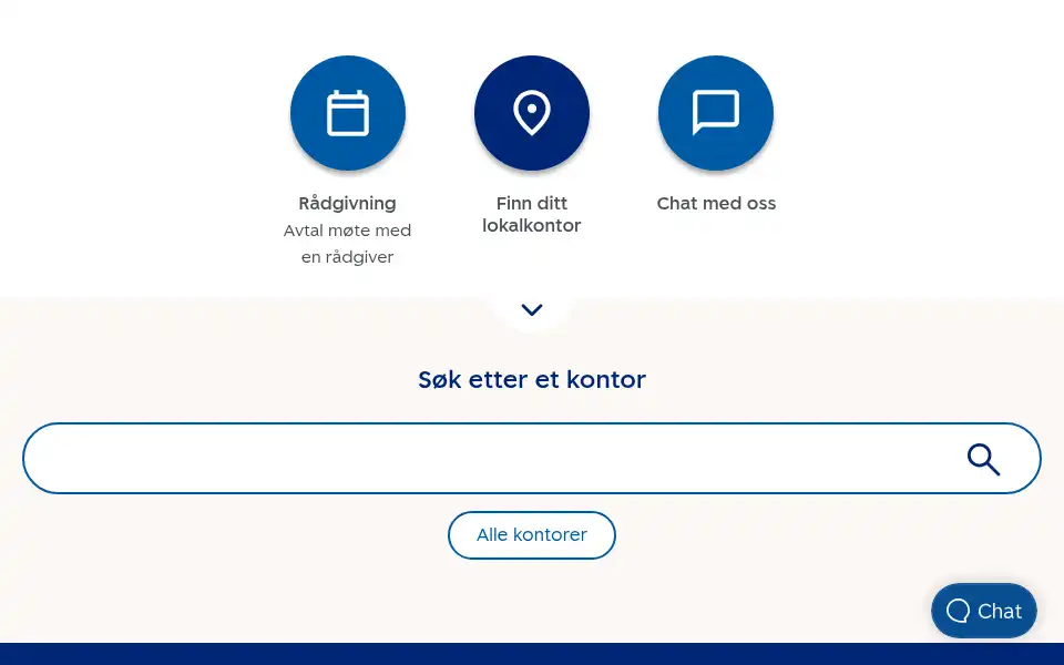 Screenshot of sr-bank.no