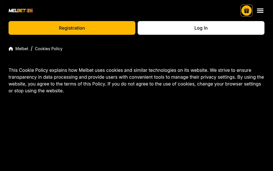 Screenshot of srilanka-melbet.net