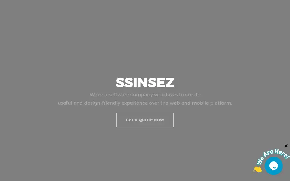 Screenshot of ssinsez.com