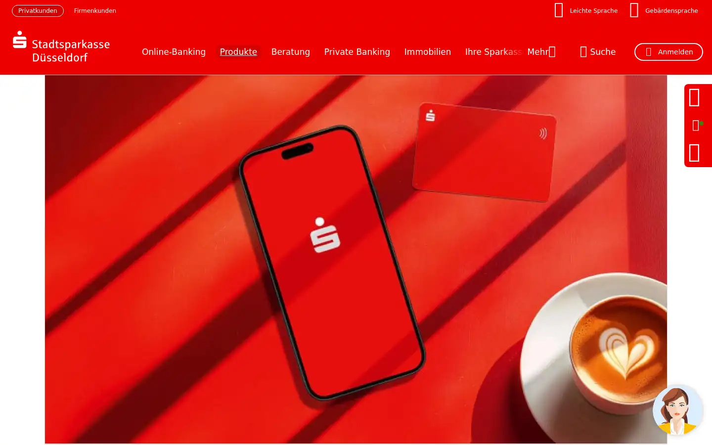 Screenshot of sskduesseldorf.de