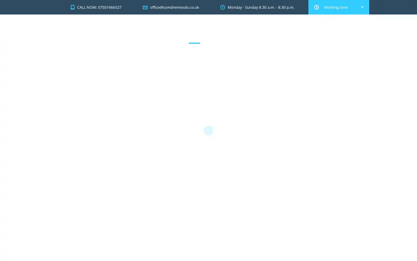 Screenshot of ssmdremovals.co.uk