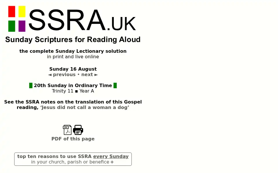 Screenshot of ssra.uk