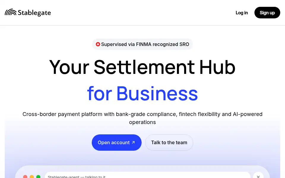 Screenshot of stablegate.com