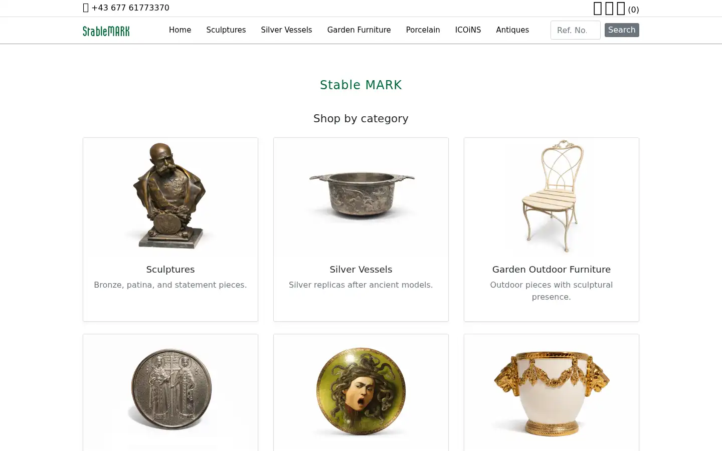 Screenshot of stablemark.com