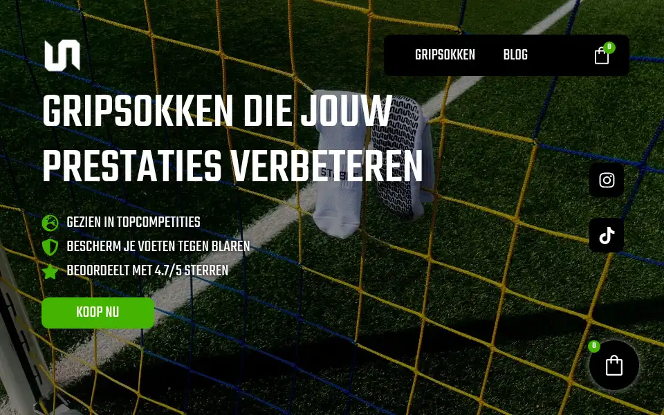 Screenshot of stablesport.nl