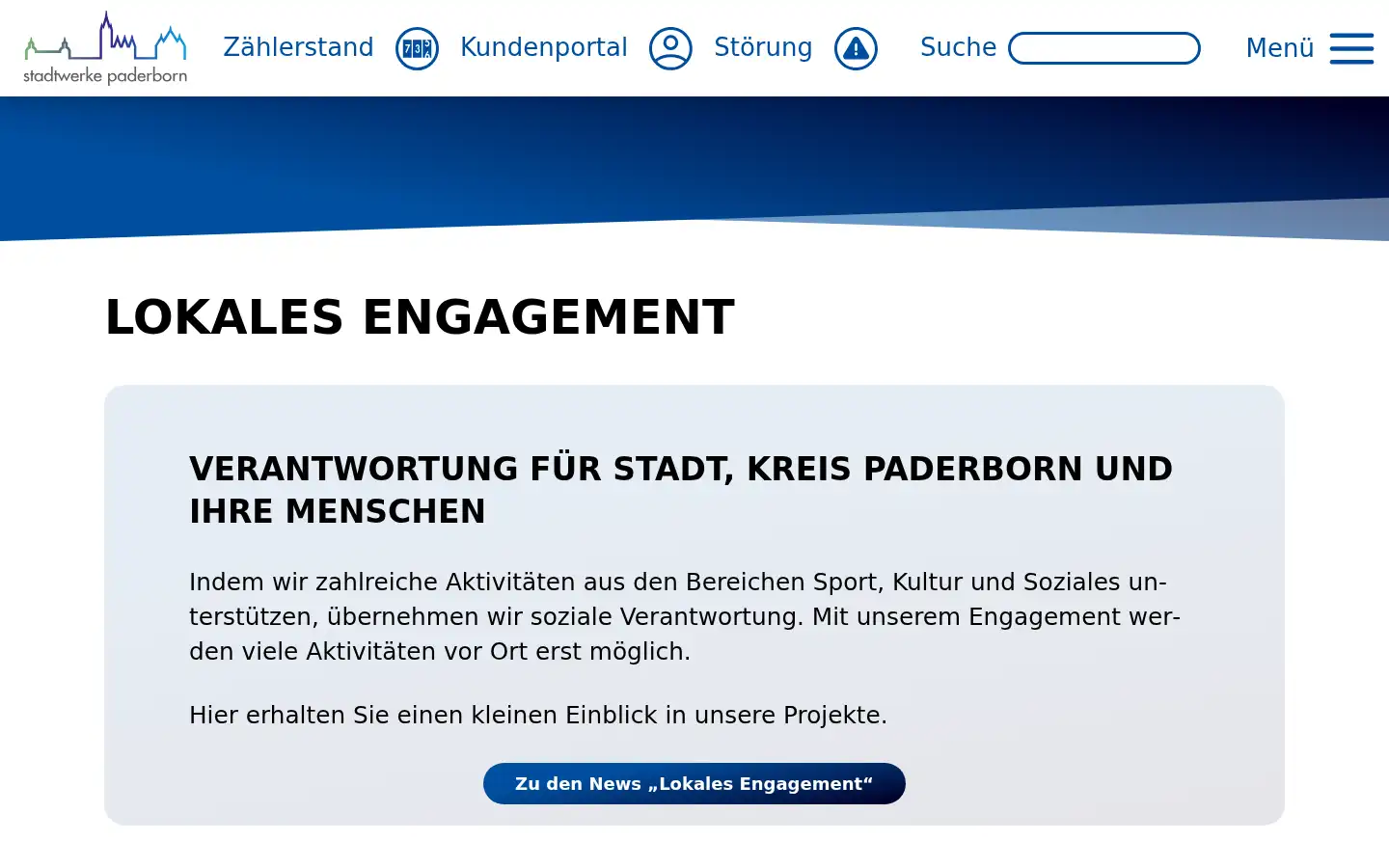 Screenshot of stadtwerke-pb.de