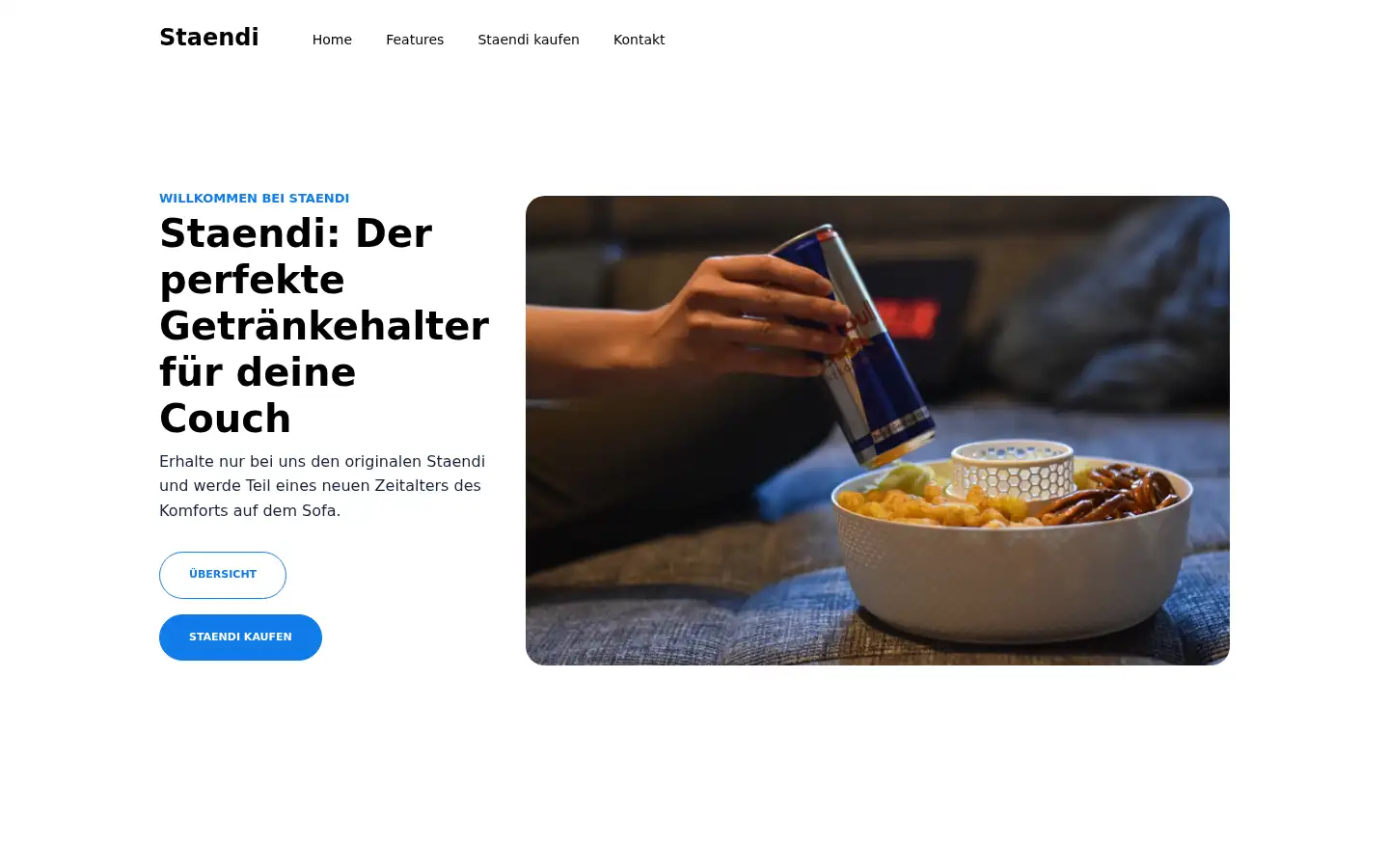 Screenshot of staendi.com