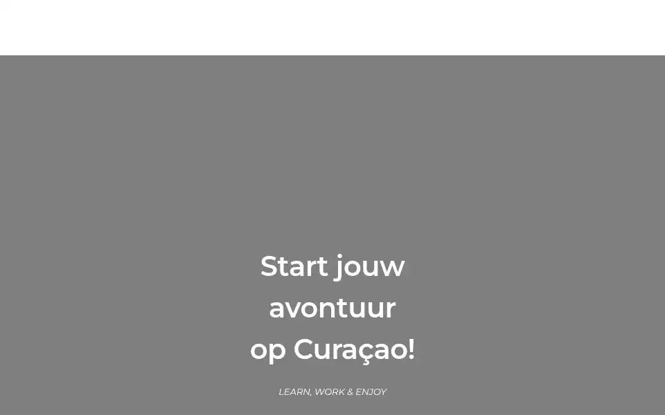 Screenshot of stage-curacao.nl