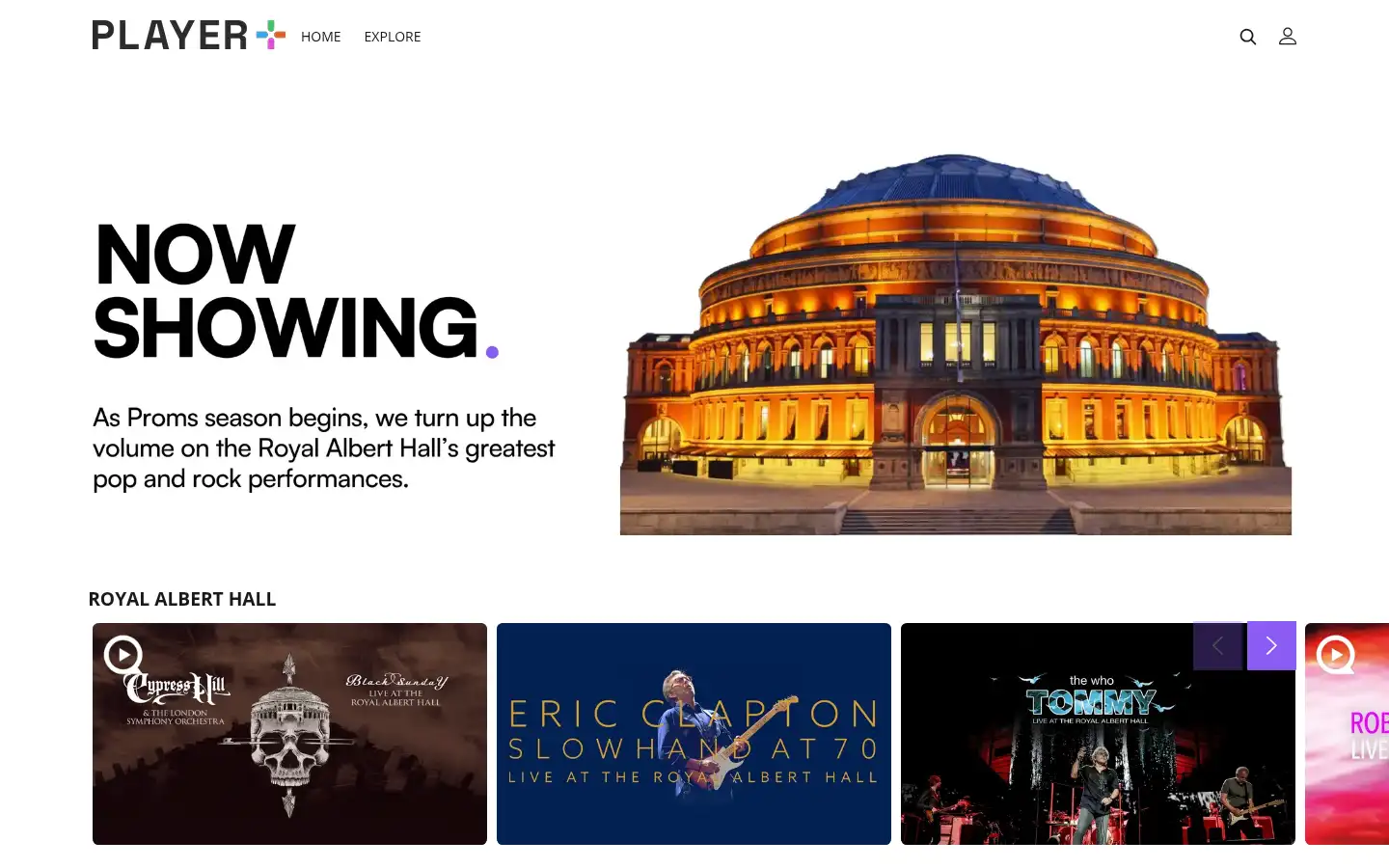 Screenshot of stageplayerplus.com