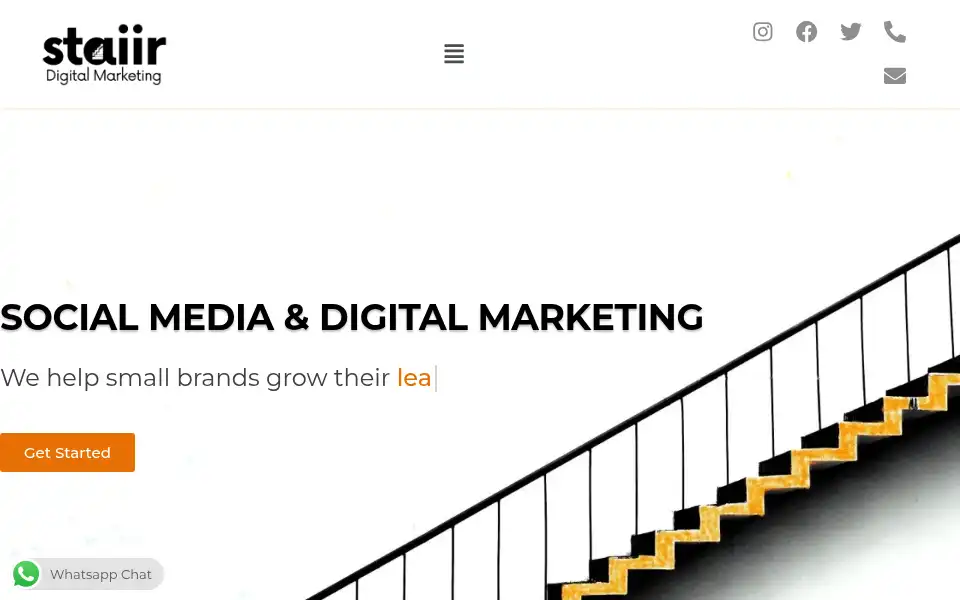 Screenshot of staiirsocialmedia.com