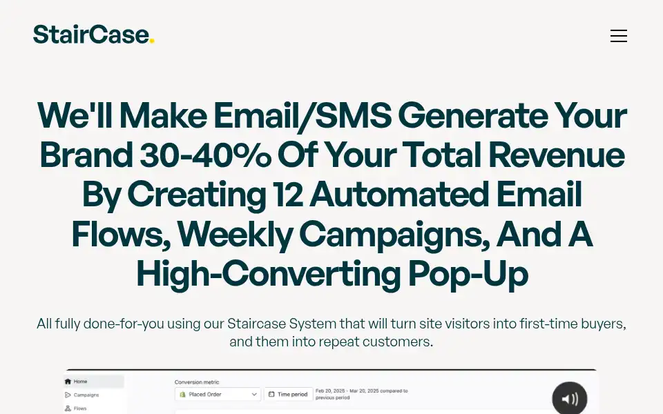 Screenshot of staircaseflow.com