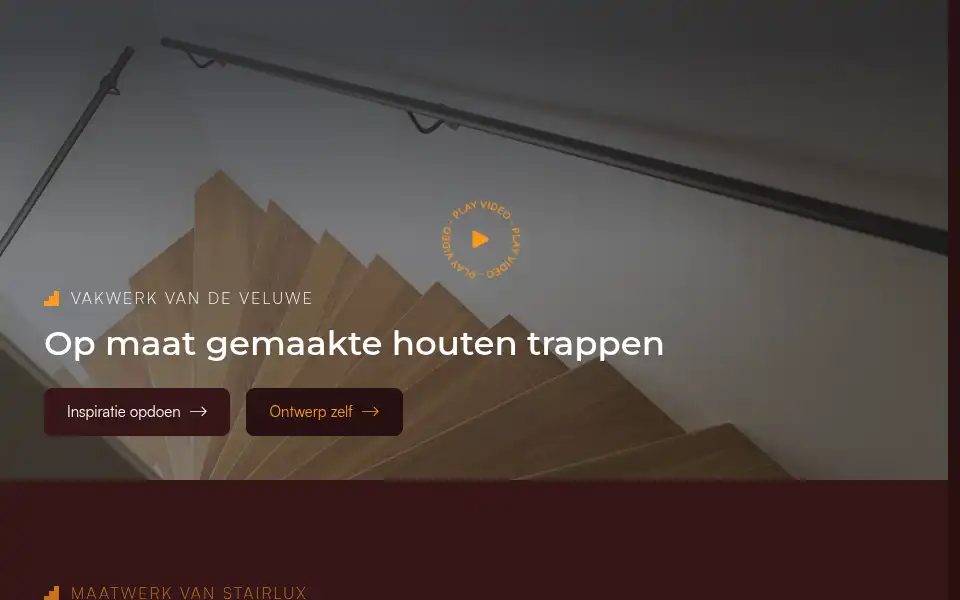 Screenshot of stairlux.com