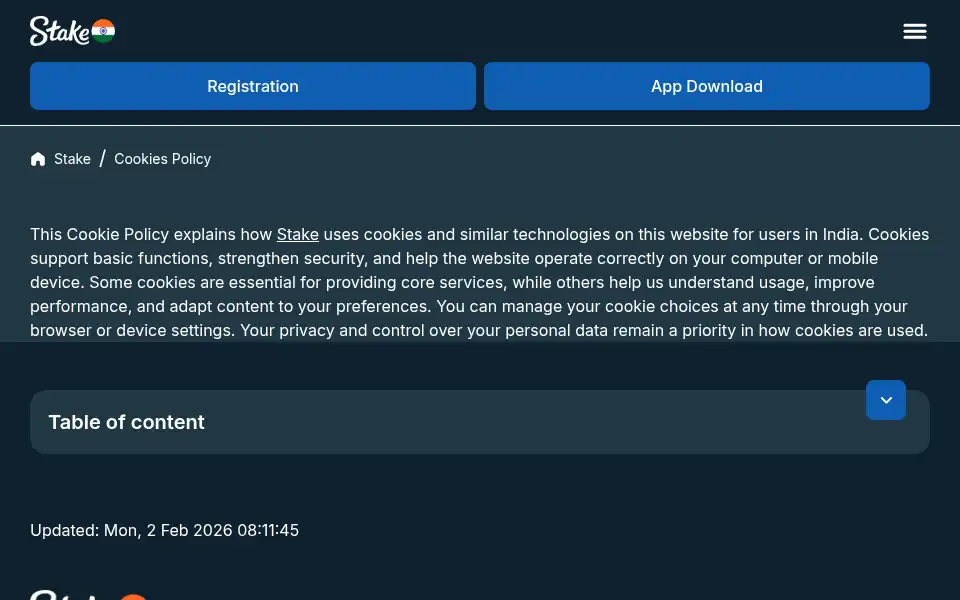Screenshot of stake-bet.in.net