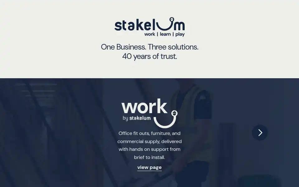 Screenshot of stakelumstore.com
