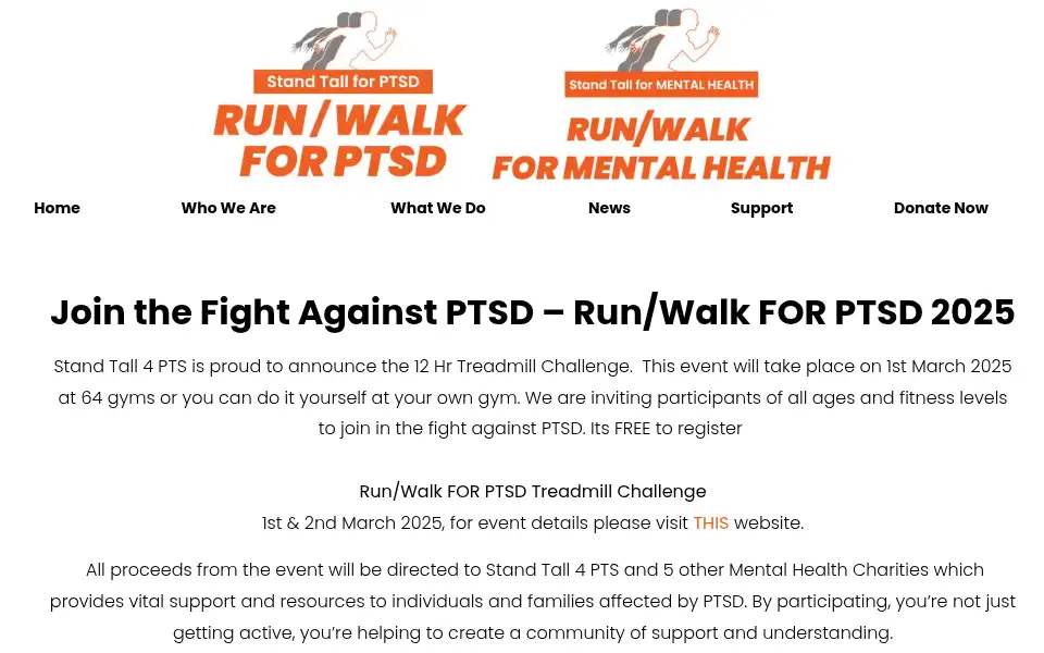 Screenshot of standtall4pts.org