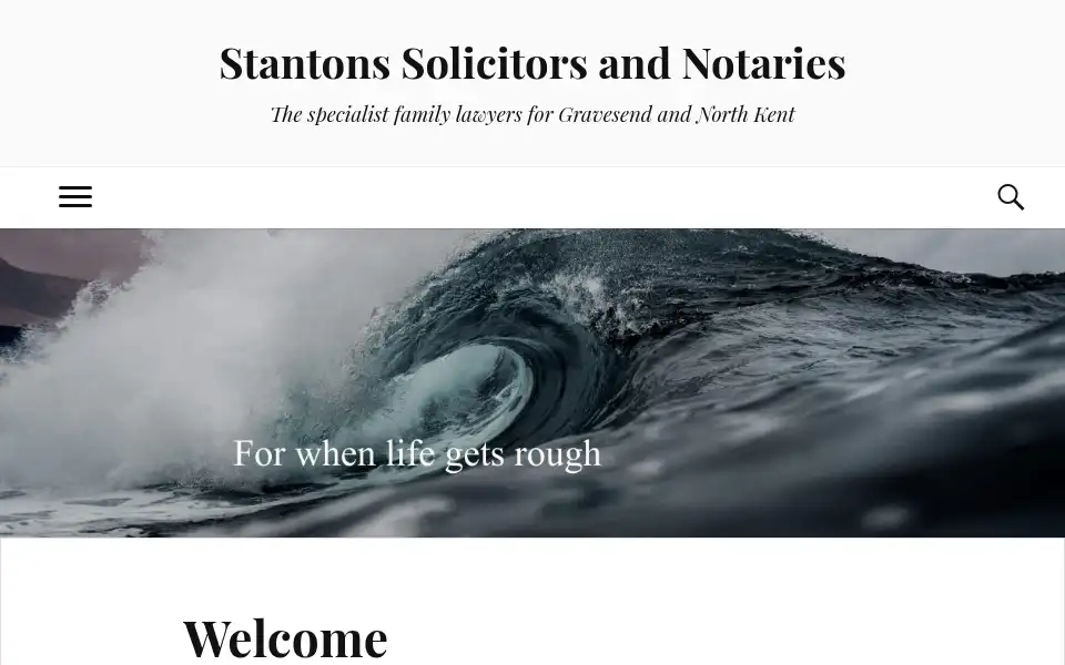 Screenshot of stanlaw.co.uk