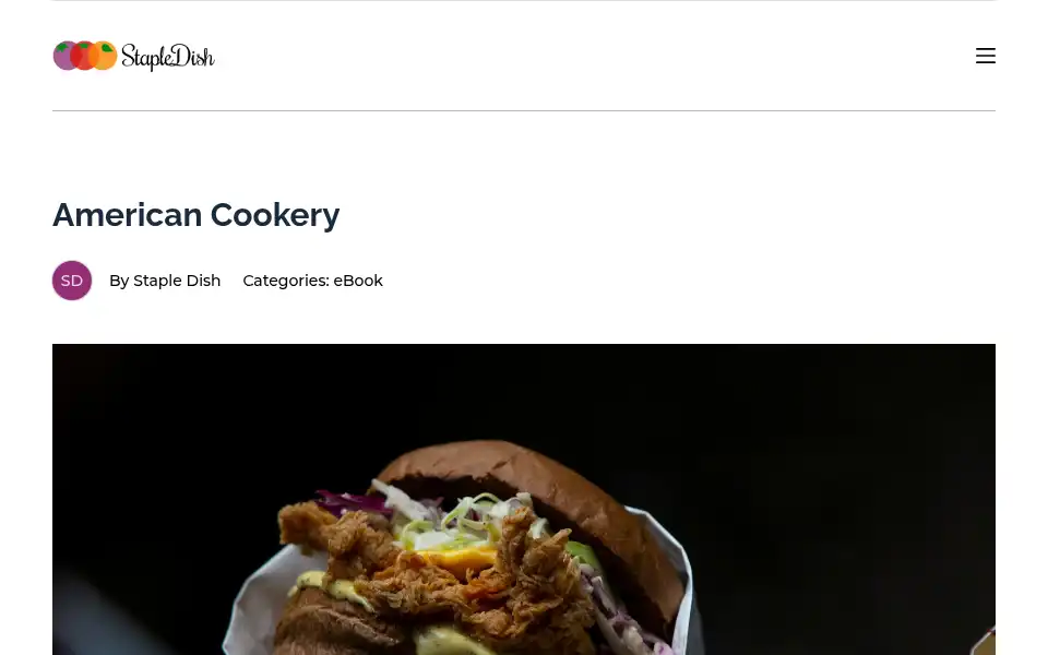 Screenshot of stapledish.com