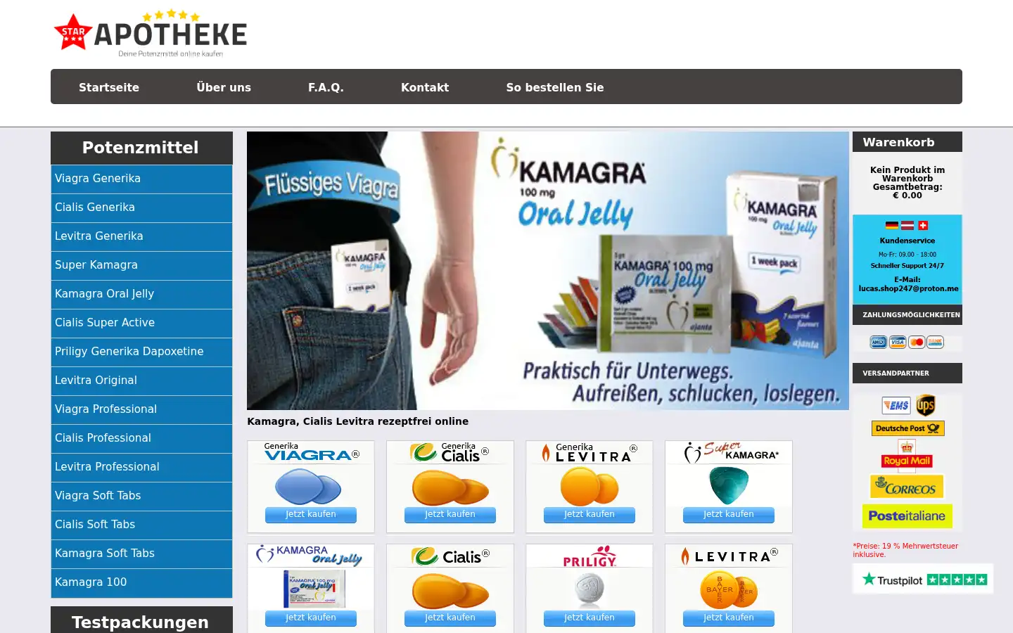 Screenshot of star-apotheke.org