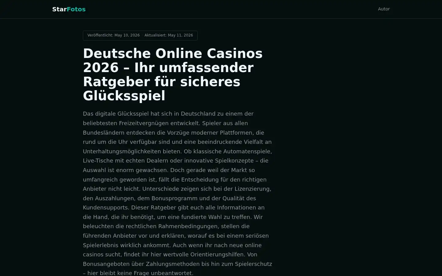 Screenshot of star-fotos.com