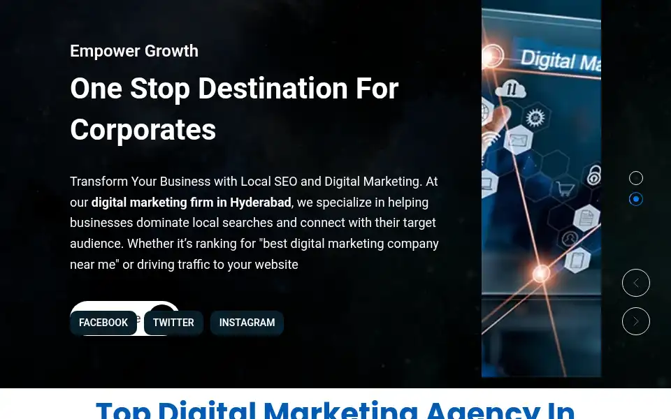 Screenshot of staradvertisingagency.in