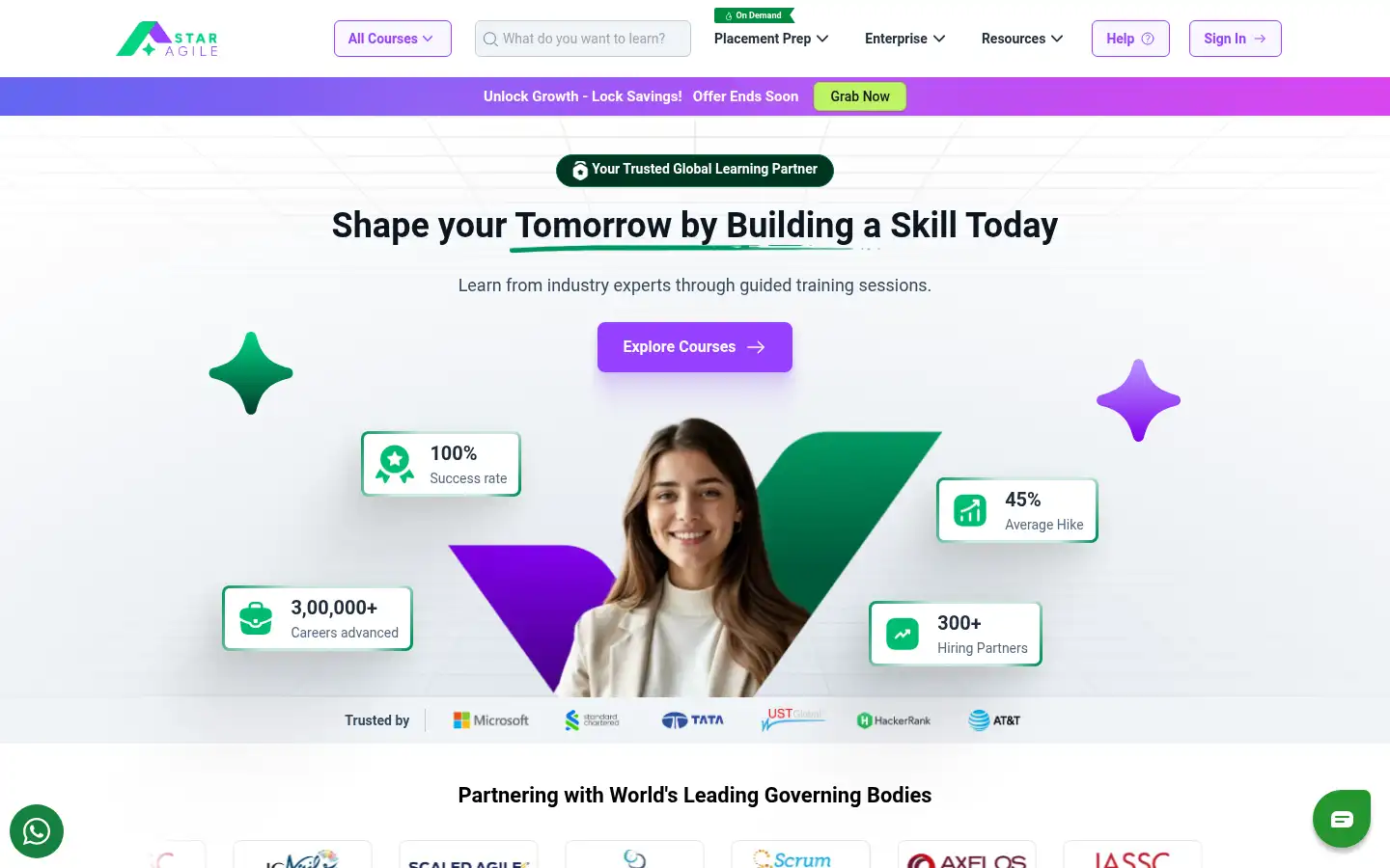 Screenshot of staragile.com