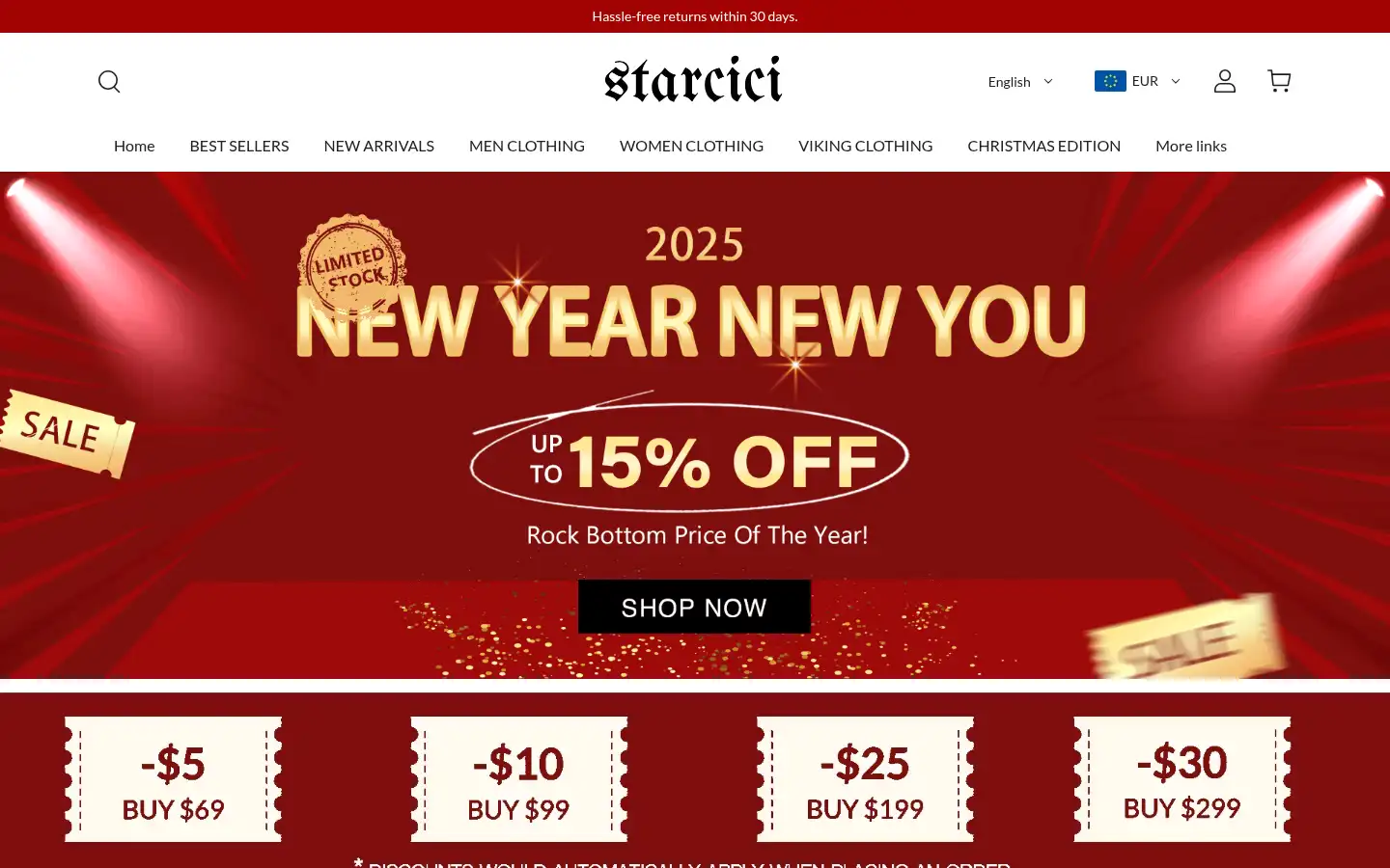 Screenshot of starcici.com