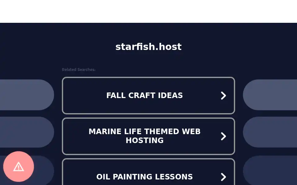 Screenshot of starfish.host